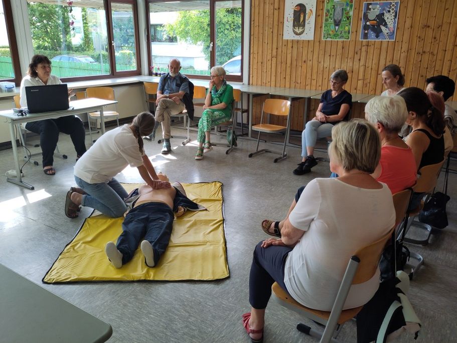 Erste Hilfe für Senioren